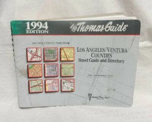 Los Angeles/Ventura Counties, 1994 Thomas Brothers Map - Picture 1 of 2