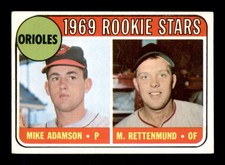 1969 Topps #66 Merv Rettenmund/Mike Adamson Rookie Stars EXMT/EXMT+ X2706696