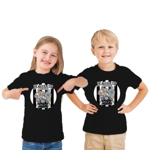 Newcastle League Pokalsieger 2025 Kinder schwarz T-Shirt Design 1 Tee 3-13 Jahre - Bild 1 von 2