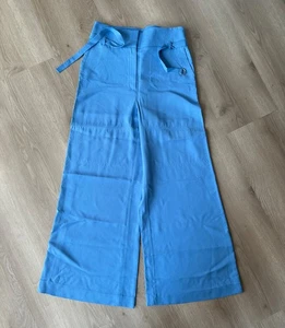 Massimo Dutti Hose Stoffhose blau Gr. 42 - Bild 1 von 13