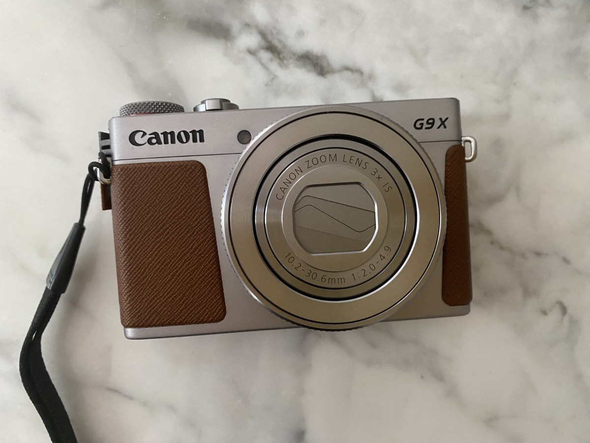 ⭐︎美品⭐︎Canon PowerShot G9X Mark2 シルバー/ブラウン Canon PowerShot G9X mark2 シルバー