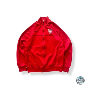 Nike Arsenal Trackjacket (M) ArsenalTrainingsjacke in Rot/Schwarz - Bild 1 von 9