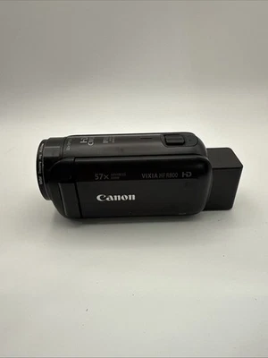 Canon Vixia HF R800 Handheld 57x Zoom  Digital Camcorder Black ( READ DESC) - Image 1 of 4