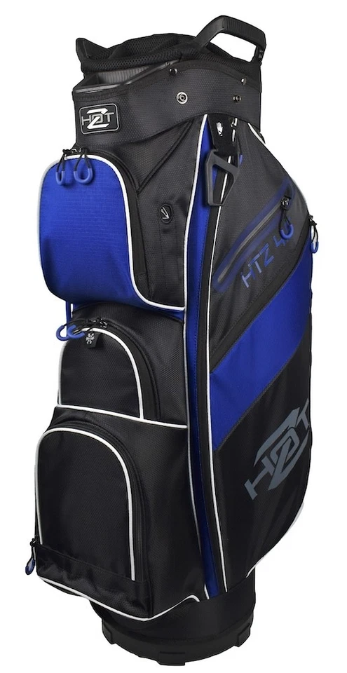 Nova Bolsa de Carrinho Hot-Z Golf 4.5 Preta/Azul - Imagem 1 de 1