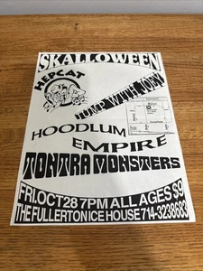 Vintage Original Show Flyer Skalloween Hepcat Jump With Joey @ Ice House - Picture 1 of 9