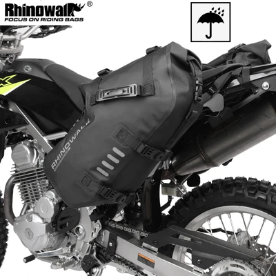 Rhinowalk Motorcycle Side Bag Waterproof 28L Motor Pannier Bag For ADV Honda BMW - Image 1 of 4