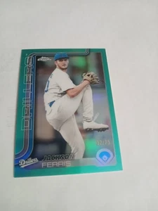 Jackson Ferris #32/75 AQUA Foil 2025 Topps Pro Debutto #PD-65 Dodgers - Foto 1 di 2