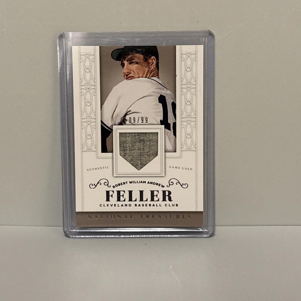 Panini National Treasures 2014 - Bob Feller #24/99 (MEM) Foto 1 de 2