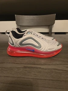 Nike Air Max 720 GS Gunsmoke & Zapatillas de correr rosa y azul talla 7y AQ3196 008 - Imagen 1 de 5
