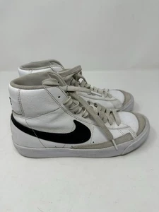 Nike Niños Zapatos Blazer Mediados 77 Blanco Negro Tenis Atléticos DA4086-100 Talla 5Y - Imagen 1 de 13