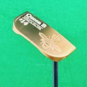 Bettinardi '23 Queen B #14 Caramel Copper PVD 35.5" Putter W/Stability Tour & HC - Picture 1 of 7