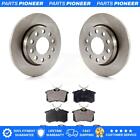 [Rear] Disc Brake Rotors And Ceramic Pads Kit For Audi A4 Quattro Audi A4
