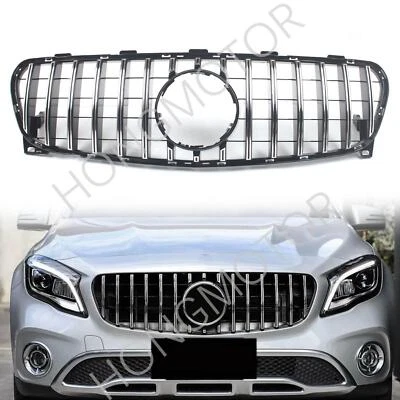Parrilla delantera Racing Facelift para Mercedes Benz GLA X156 2017-2019 GLA180 GLA200 Foto 1 de 4