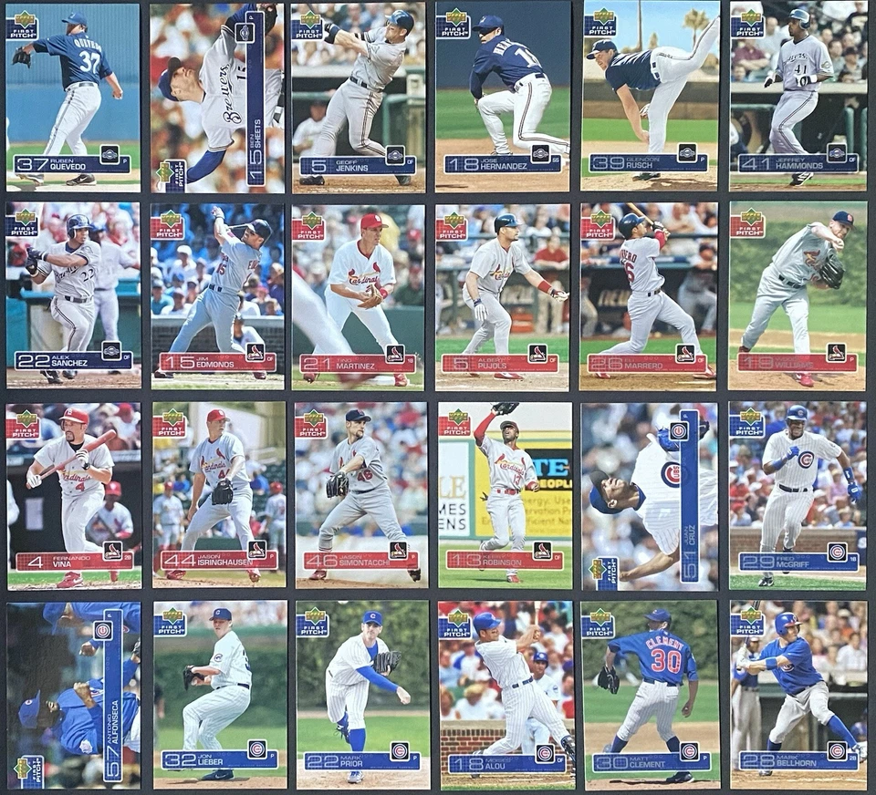 2003 Upper Deck First Pitch - Baseball Cards - #151-300 - Complete Your Set - Image 1 of 1