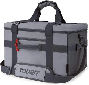 Tourit Insulated Collapsible Cooler Bag, 48-Can 32L Large Soft Cooler - Picture 1 of 7