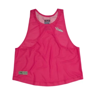 Canotta donna Bakline Far Rockaway Crop Singlet rosa magenta XS running mesh - Foto 1 di 11