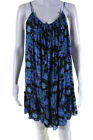 Paloma Blue Womens Floral Print Faye Dress Multi Colored Size Extra Small