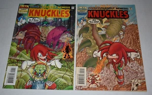 Knuckles LOT #1, 2 , 3 Sonics Friendly Nemesis Mini Series 1996 Archie Comics - Picture 1 of 20