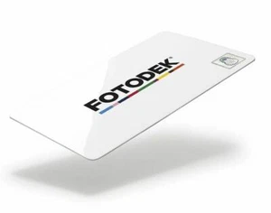 FOTODEK ‘ICE’ Premium Blank White - HOLOIMAGE Anti-Forgery - 100 Pack - Picture 1 of 1