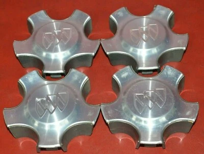 Juego de 4 tapas centrales de rueda Buick Rendezvous 2002-2004 mecanizadas OEM 9593778 Foto 1 de 4