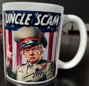 Uncle Scam Donald Trump Coffee Mug - Picture 1 of 1