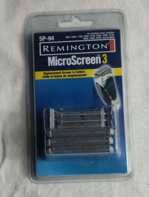 Remington MicroScreen 3 Repuesto Pantalla y Cortadores SP-94 Afeitadora Eléctrica Foto 1 de 2