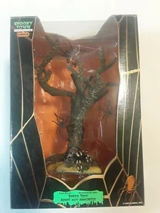 Lemax Spooky Town Spider Tree #73618 NEW IN THE BOX RETIRED TABLE ACCENT - Picture 1 of 3