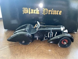 1930 MERCEDES SSK "BLACK PRINCE" CMC 1:24 SCALE AS SHOWN - Picture 1 of 6