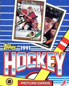 1991/92 TOPPS HOCKEY BOX 36 PACKS PER BOX, 15 CARDS PER PACK OUR CASE - Picture 1 of 1