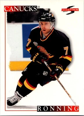 1995-96 Score Hockey - #75 Cliff Ronning - Image 1 of 2