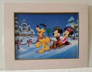 Walt Disney Mickey's Once Upon a Christmas 1999 Lithograph Collection 11x14 - Picture 1 of 4