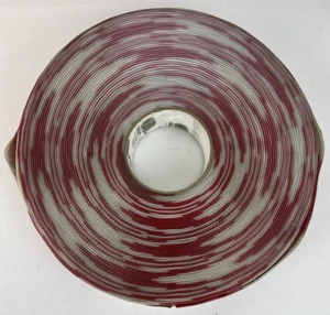MIGHTY LINE RED & WHITE FLOOR TAPE 2" X 100' - Picture 1 of 3