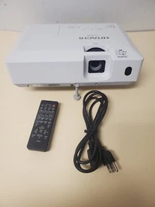 Hitachi CP-X30LWN 3LCD Projector 3200 ANSI HDMI HD 1080p 1000-2800 Hours. - Picture 1 of 3