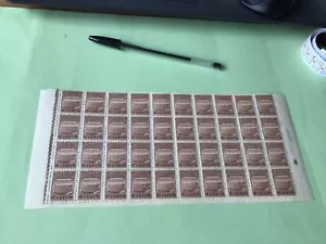 Mexico mint never hinged stamps part sheet folded 51152 - Picture 1 of 3