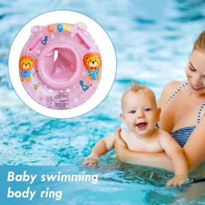 New Baby Swimming Float Inflatable With F New Loat Seat Swimming Pool Baby Prod - Picture 1 of 7