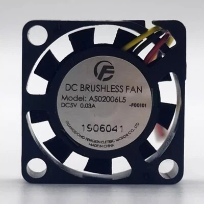 1PCS AS02006L5 2006 5V 0.03A 2CM 3-Wire Cooling Fan - Image 1 of 2