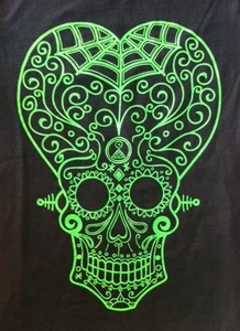 MARS ATTACKS - LOS MARTOS! T-SHIRT GUYS - SCI-FI ROCKABILLY PSYCHO PUNK - Picture 1 of 2