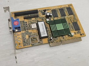 Intel i740, 8MB SDRAM, AGP 2x, VGA, Fastware, Vintage Video Card, Working - Picture 1 of 4