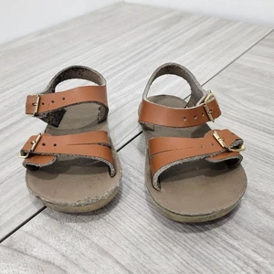 Salzwasser Sandalen Sea Wee Hoy Schuhe braun Mädchen Junge Kleinkind 4 Sommer Strand - Bild 1 von 11
