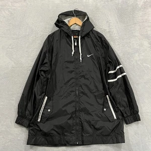Vintage Nike Jacket Men’s Large 90s Hooded Coat Parka Lined Waterproof Y2K - Picture 1 of 13