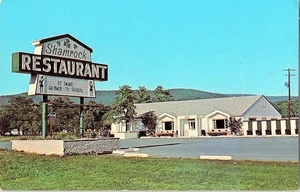  Thurmont MD Vintage Postcard Shamrock Restaurant Catoctin Mountains Roadside - Picture 1 of 5