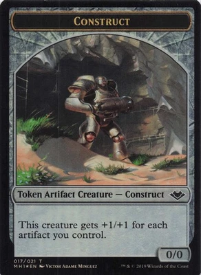 Construct Token Modern Horizons Foil #17 LP MTG - Image 1 of 2