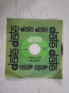 The Zombies Time Of The Season  Friends Of Mine Date 45 RPM 7" Record - Foto 1 di 4