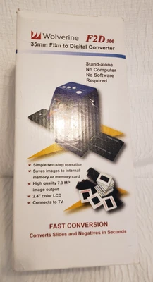 Wolverine F2D 300 35mm Film to Digital Converter in the Box with Manual - Image 1 of 4