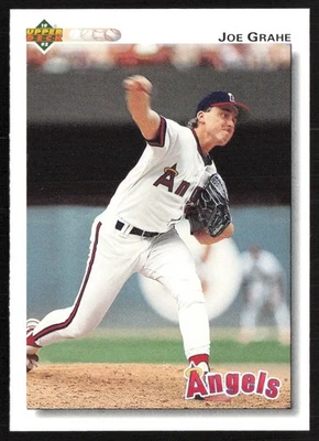 1992 Upper Deck Joe Grahe California Angels #542 - Image 1 of 2