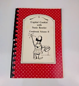 VTG 1991 Capital Cookin' Cookbook Volume II DC Area Bowling Association - Picture 1 of 12