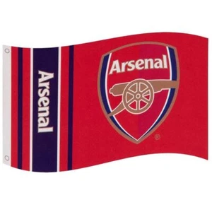 Arsenal FC Wordmark Flag - Picture 1 of 4