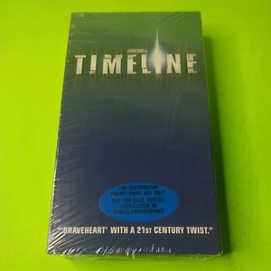 Timeline VHS (2003) New/Sealed Screener Promo Demo Paul Walker - Picture 1 of 2