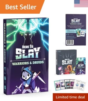 Master New Strategies with Here to Slay Warriors & Druids Pacote de Expansão - Imagem 1 de 4