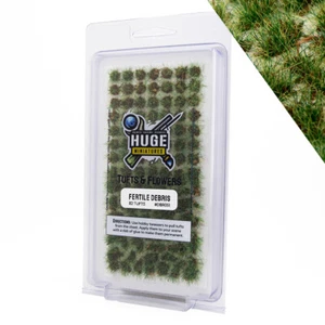Huge Miniatures Debris Tufts, Fertile Static Grass – 100 Self-Adhesive Tufts - Picture 1 of 4